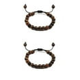 thumbnail image 2 of Decodeary Empilable Collection Bracelet pour les Hommes et les Femmes Perles Naturelles Minimaliste Bracelet pour les Femmes Perles Bracelet Tiger'S-eye 2Set, 2 of 6