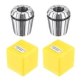 thumbnail image 1 of Unique Bargains ER40 Spring Collet, 3/4' Chuck for CNC Engraving Machine Lathe Milling Tool 2 Pack, 1 of 5