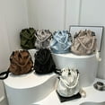thumbnail image 4 of Decodeary Lightweight Bucket Bag With Stylish And Large Capacity Equipped With Storage Bags For Convenient white, 4 of 6