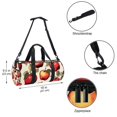 thumbnail image 5 of Thanksgiving Large Capacity Sports Bag, nice for Luggage, Travel Tote, Soccer, and Weekender Use, with 17.7-inch Size and Interior Zipper Pocket, 5 of 6