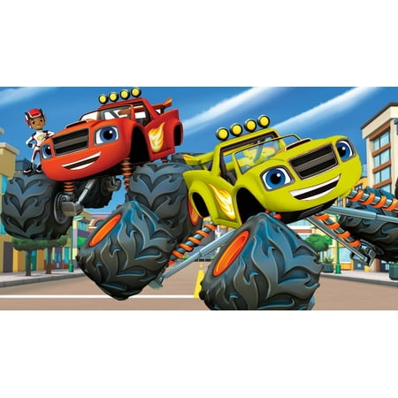 Blaze and the Monster Machines Edible Frosting Image Cake Topper Sheet ...
