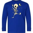 thumbnail image 3 of Inktastic Cute Dancing Skeleton Long Sleeve Youth T-Shirt, 3 of 5