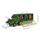 thumbnail image 1 of Camión de dinosaurios de juguete para niños, regalo, transportador de dinosaurios, camión de almacenamiento, coche de juguete con mango portátil, el mejor juguete eléctrico de inercia para tirar hacia atrás, 1 of 8