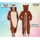 thumbnail image 3 of Adult Halloween Costume - Animal And Sea Creature - Plush One Piece Cosplay Suit For Adults, Women And Men - JA, 3 of 5