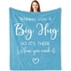 thumbnail image 1 of LHSHID Get Well Gifts for Women After Surgery Inspirational Gifts for Women Sympathy Gift Thinking of You Gifts Breast Cancer Gifts for Woman Feel Better Gifts Healing Blanket Blue 40"x50", 1 of 7