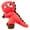 Red 1R6, variant on Staron Stuffed Dinosaur Plush Toy, Cute Simulation Dinosaur Doll for Kids Cuddling and Play, Dinosaur Imitation Toy