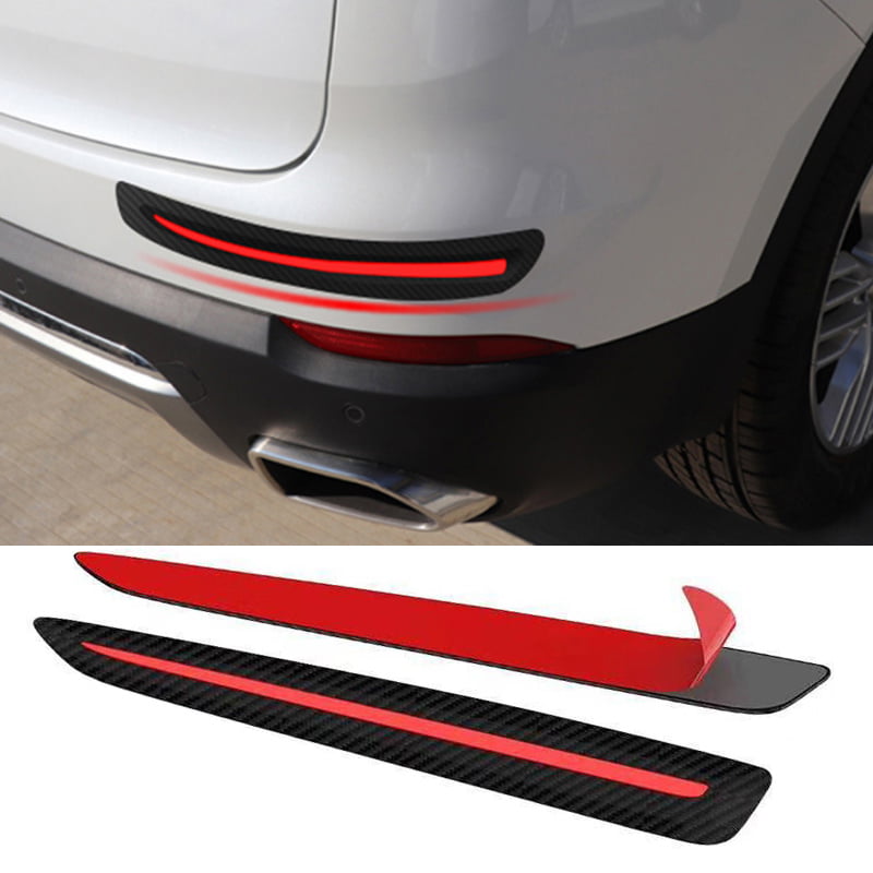 2PCS Car Accessories Bumper Corner Guard Cover Anti Scratch Protector Sticker