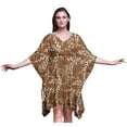 thumbnail image 1 of Bimba Robe Kaftan de Plage Courte pour Femmes, Tenue de Plage, Bikini, Robe Midi-S-L, 1 of 5