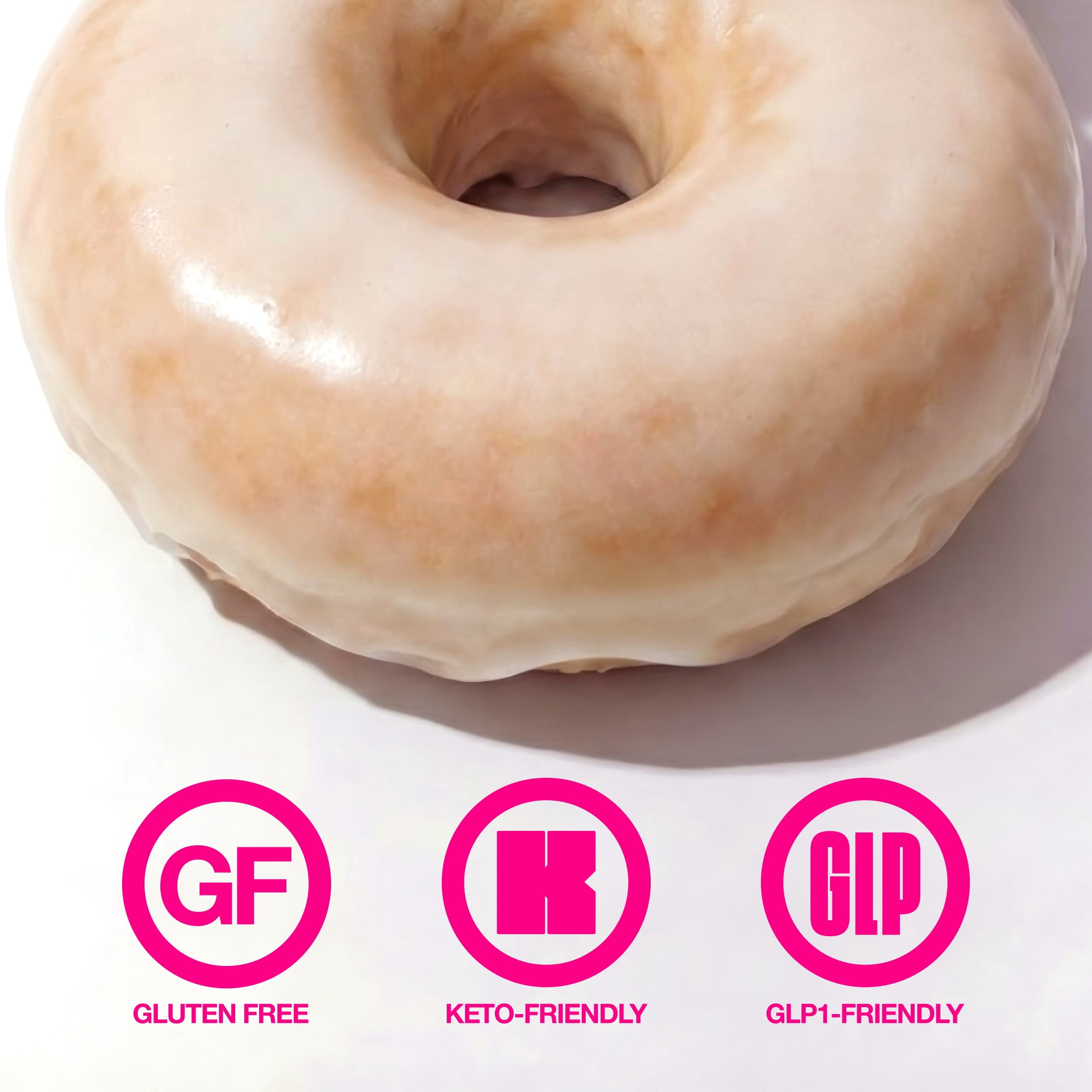 (4 pack) Legendary Foods - Protein Donuts Vanilla Glazed 9.2oz/4ct