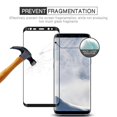 thumbnail image 4 of ziyahi For Samsung Galaxy S9/S9 plus 6D Arc Edge Anti Fingerprint Tempered Glass Screen Protector Full Coverage Flim, 4 of 8