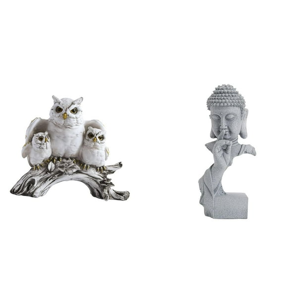 Figuras,Figuras de animales artificiales,artesanías,decoración del hogar,Estatua moderna en miniatura para dormitorio,Estatua de Buda,Estatua de Buda Gautama para interiores y exteriores.