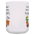 thumbnail image 3 of ThisWear Gardening Mug You're Never Too Old to Play in the Dirt Garden Gifts for Women Gardening Gifts for Men Gardener Gift 15oz Coffee Mug, 3 of 4