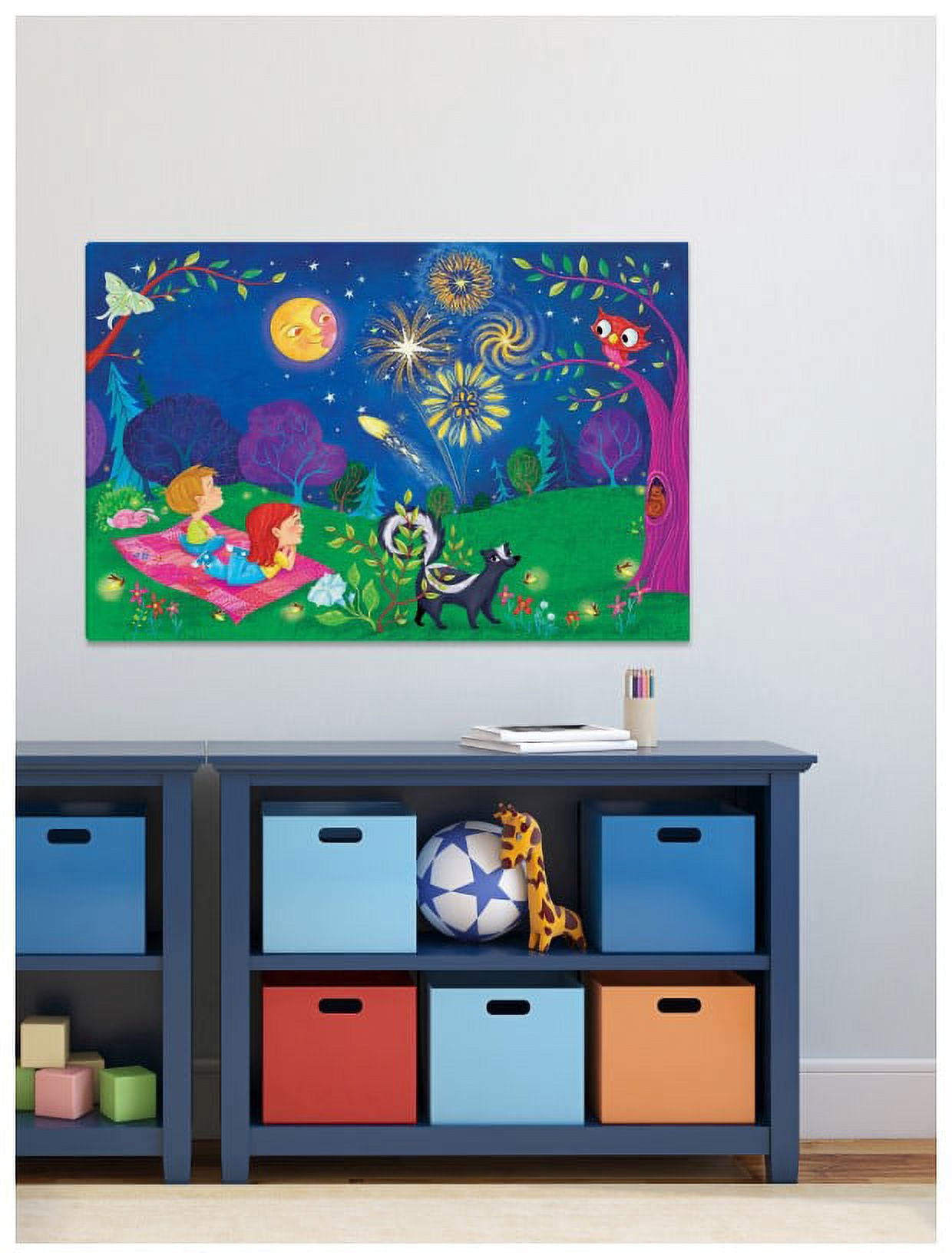 Marmont Hill "Beautiful Night" by Curtis Painting Print on Canvas