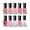 B, variant on Quick Dry Nail Polish, Peelable Gel Polish, Long Lasting Nail Art Gel Polish Set Easy Application No Filing Required Fast Drying UV LED Compatible