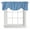 Blue, variant on Tie Up Valances for Windows, Grey Burlap Texture Adjustable Valance Curtains Window Treatment for Living Room/Bedroom Windows, Farmhouse Vintage Gray Rod Pocket Kitchen Curtains & Drapes 42x12 Inch