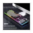 thumbnail image 5 of K500 Wired Keyboard Backlight Mechanical Feel Color Matching 104 Keys Computer E-sports Gaming Keyboard for Desktop - H, 5 of 5