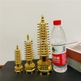 thumbnail image 5 of Torre de metal Wenchang, piso 9, piso 13, decoración de oficina en casa, artesanías, adornos, atracciones turísticas, colección de recuerdos, 5 of 5