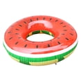 thumbnail image 1 of Giant Inflatable Watermelon Pool Float Swimming Buoy Raft Toy for Kids and Adults, 1 of 7