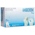 thumbnail image 1 of Guantes Desechables de latex Ambiderm plus talla mediana AMBIDERM AMBIDERM PLUS, 1 of 2