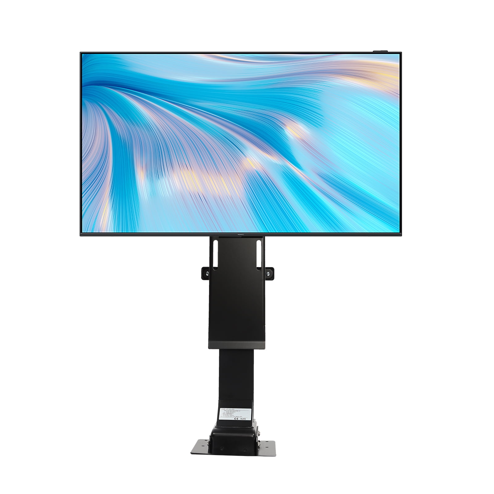 Aiqidi Swivel Motorized TV Lift 3.28Ft Stroke Motorized TV Mount w