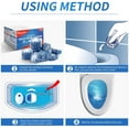 Vacplus Automatic Toilet Bowl Cleaner Tablets, Bathroom Toilet Tank