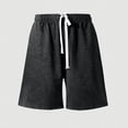 thumbnail image 2 of Womens Sweat Shorts Comfy Casual Lounge Drawstring Elastic Waist Short Pants Summer Athletic Sweatpants with Pocket 2024, 2 of 5