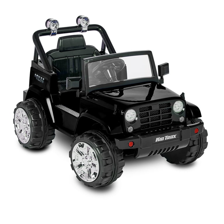 Kid Trax Fun Chaser 6V Battery Powered Ride On Black Walmart