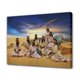 thumbnail image 1 of Póster de lienzo mexicano de Chihuahua nativo de Raramuris, decoración de dormitorio, paisaje deportivo, decoración de oficina, regalo, estilo marco, 12 x 18 pulgadas (30 x 45 cm), 1 of 8