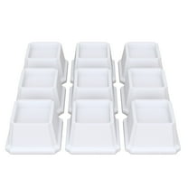 Lutown-Teen Bed Risers 2 inch Heavy Duty Furniture Risers for Sofas, Chair Risers Sofa Risers Table Risers Set of 9 Pack, White