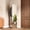 79#Walnut,Rubber Wood,Solid Wood,Wood+Glass, variant on Full-Length Mirror Solid Wood+ Rubber Wood+ Glass,65.7*17.7In(Mirror Width:13.7In) Large Mirror for Viewing The Whole Body,Easy To Dress and Tidy Up and Place In The Bedroom/Living Room