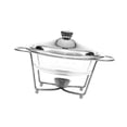thumbnail image 4 of Lipstore Réchaud de Buffet 2 L Serveurs et Réchauds de Buffet pour Événements Fêtes Réchaud Argent, 4 of 8