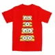 thumbnail image 5 of Camisetas de algodón divertidas para niños con dibujos animados de Los Cuatro Minions juntos, camisetas de verano para bebés, camisetas para niños, ropa para niñas, 5 of 5
