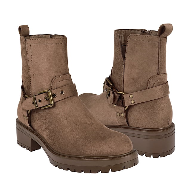 BOTINES DAMA CAPA DE OZONO 618402 SUEDE CAFÉ