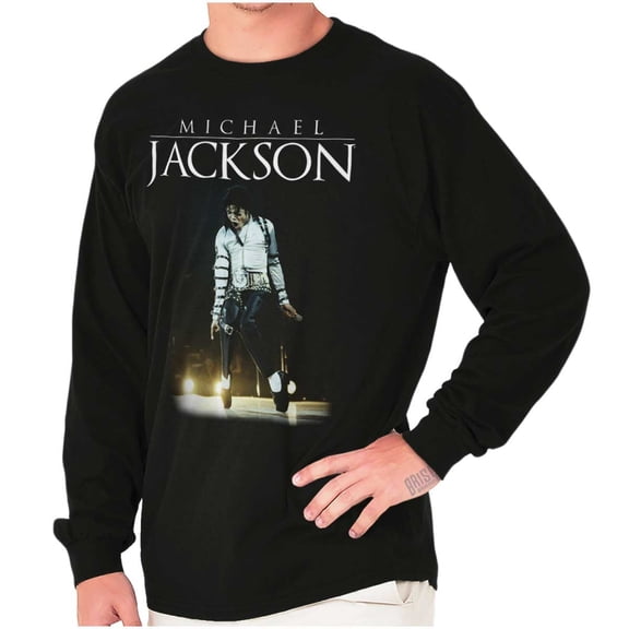 Michael Jackson Bad Tour Toe Stand Long Sleeve TShirt Men Women Brisco Brands S