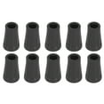 thumbnail image 3 of ANGGREK 10PCS Anti‑Slip Trekking Pole Foot Cover Flat Head Stick Tip Protection Replacement,Trekking Pole Tip Protection, 3 of 8