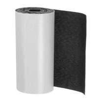 Uxcell Linen Repair Patches Self-Adhesive Fine Linen Couch Fabric Patches Tape Can Be Used for Furniture Black 3.9"x63"