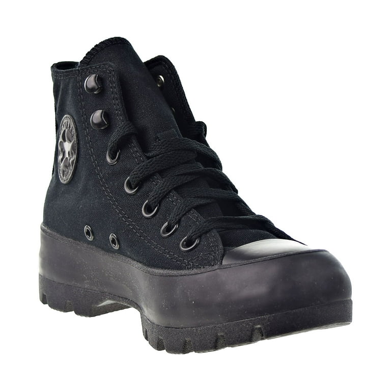 Black converse high tops womens size 5 sales