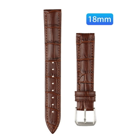 - Leather Watch Bands, Quick Release Classic Genuine Leather Replacement Watch Strap Wristband for Men and Women 18mm