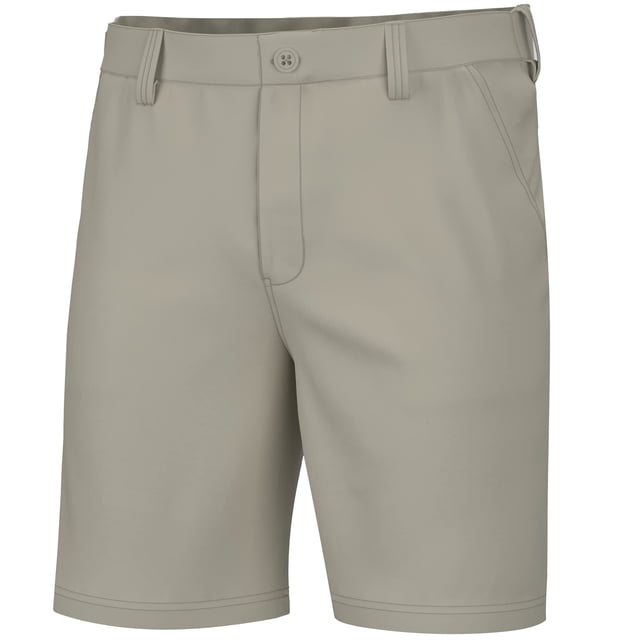 Pantalones cortos de pesca HUK Standard Pursuit 8.5 para hombre, color caqui mediano