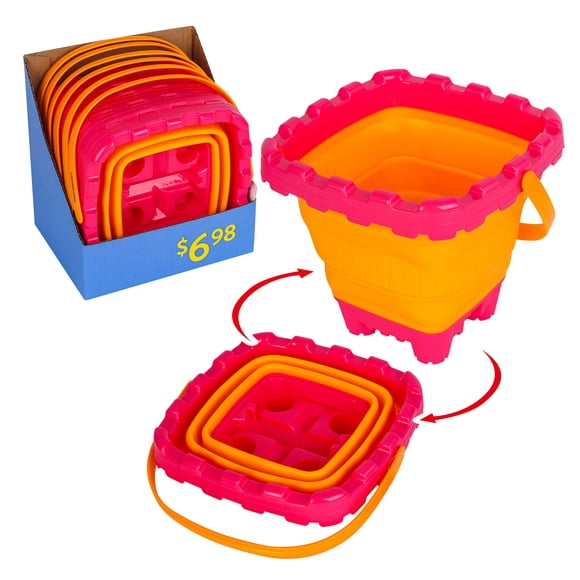 PLAY DAY PL 2.7L Castle Bucket Sand Toy, Brand Playday, For Kids Ages 3+