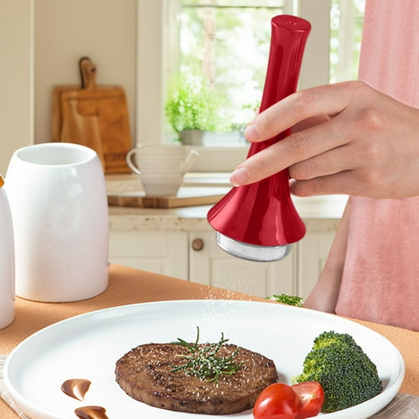 Stainless Steel Kitchen Seasoning Bottle Cumin Powder Pepper Powder Chili Powder Barbecue Seasoning Jar Powder Spreader