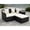 White, variant on Resenkos Outdoor Patio Rattan Wicker Daybed Sectional Conversation Double Chaise Lounge, White Resistant Cushions