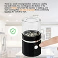 thumbnail image 3 of Mini Electric Grinder Portable Vanilla Grinder USB Rechargeable Mill with a Cleaning Brush for Herb Tea Rosemary, 3 of 7