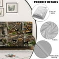 thumbnail image 4 of Xoenoiee Deer Hunting Camo Pattern Futon Cover Stretch Sofa Bed Slipcovers Full Twin Queen Size Armless Couch Loveseat Protector Covers with Elastic Bottom for Living Room Bedroom Furniture, 4 of 7