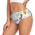 thumbnail image 2 of Fotbe Colorful Poodle Dog Calzones Estampados para Mujer – Ropa Interior de Algodón, Cómoda, Suave y Elástica-4X-Large, 2 of 6