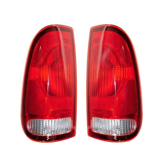 NEW TAIL LIGHT PAIR IS COMPATIBLE WITH FORD F-150 F-250 1997-2004 FO2801117 F85Z 13404 CA F85Z13405CA F85Z-13405-CA F85Z13404CA F85Z-13404-CA FO2800117 F85Z 13405 CA