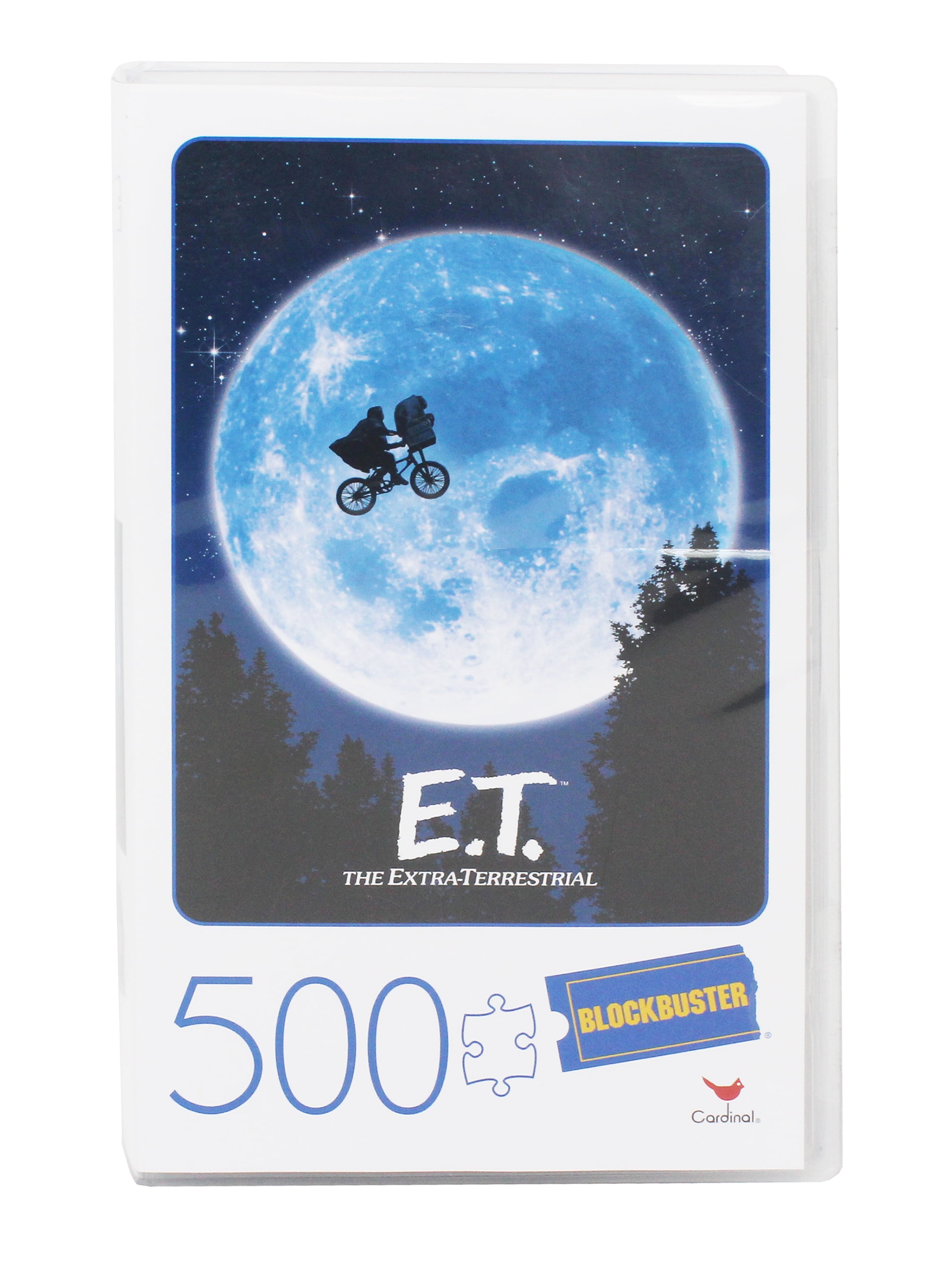E.T Movie Poster 300 Piece Jigsaw Puzzle Blockbuster NEW ET 18" X 24" Cardinal 