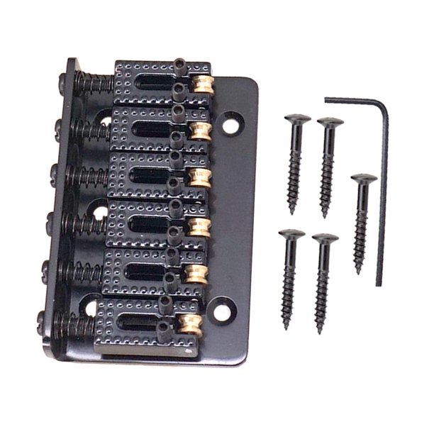 Puente de de Rodillo de Guitarra Eléctrica de para Piezas de Instrumentos Musicales de Guitarra , se describe Gloria Roller Saddle Bridge