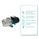 thumbnail image 4 of Bomba Centrífuga multietapas 1.0 HP azul, 4 of 5