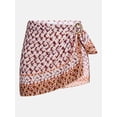 thumbnail image 5 of Time and Tru Women's and Women's Plus Mini Sarong Coverup with Ring Buckle, Sizes S/M-1X/2X, 5 of 5